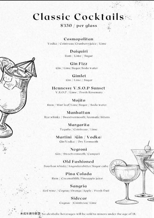 Classic Cocktails