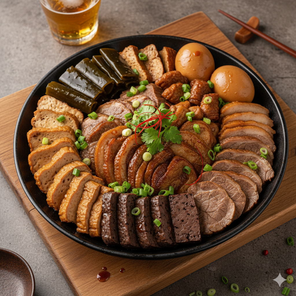 綜合滷味拼盤 (Assorted Lu Wei Platter)